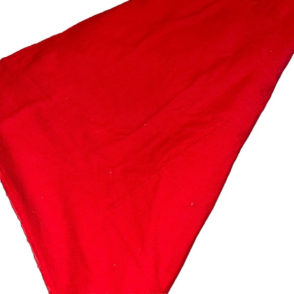 Handmade Hand Sewn Infant Blanket Bas ball Red White Blue 36”x28” - Picture 2 of 4